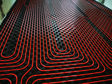 地暖工艺